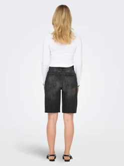 ONLCARO Middels høy midje Loose fit Denimshorts