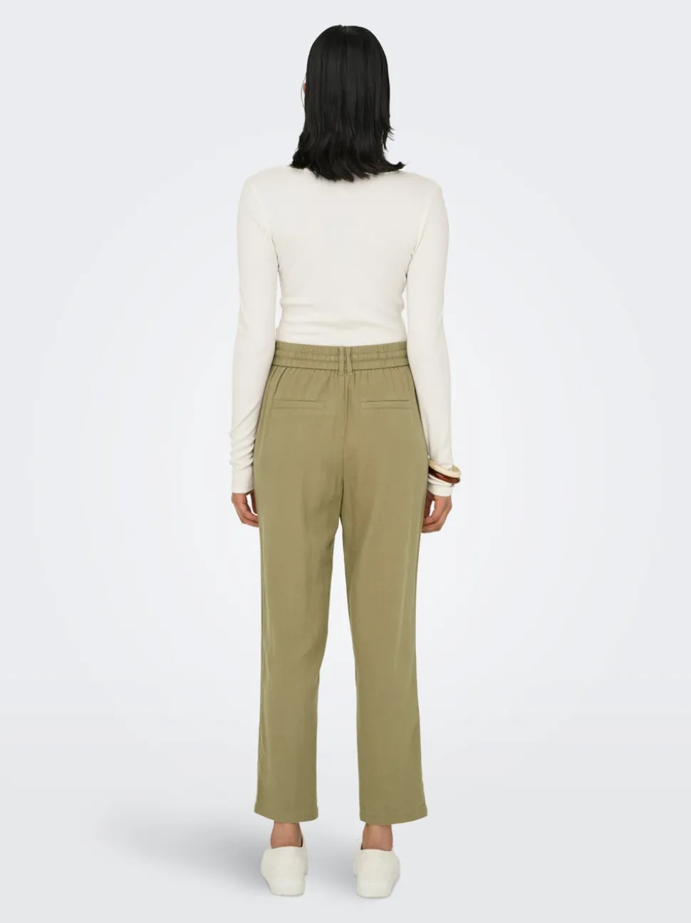 ONLCARO-POPTRASH Comfort Fit Lin Bukser
