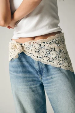 ONLCARRIE Middels høy midje Wide Leg Fit Jeans