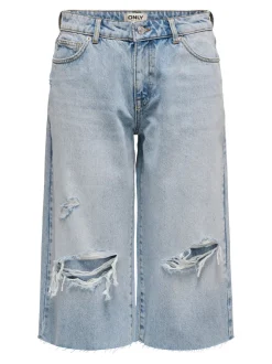 ONLCOBAIN Middels høy midje Loose fit Denimshorts
