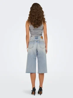 ONLCOBAIN Middels høy midje Loose fit Denimshorts