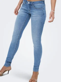 ONLCORAL Lav midje Skinny Fit Jeans