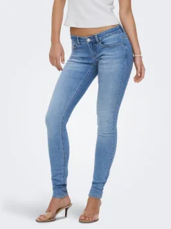 ONLCORAL Lav midje Skinny Fit Jeans
