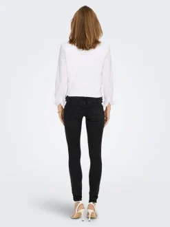 ONLCORAL Superlav midje Skinny Fit Jeans
