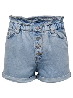 ONLCUBA Høy midje Relaxed Fit Denimshorts