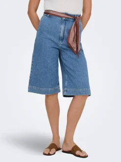 ONLDAVINA Middels høy midje Regular Fit Denimshorts