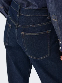 ONLELISA Middels høy midje Straight Fit Ankellengde Jeans