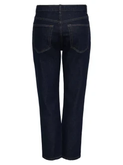 ONLELISA Middels høy midje Straight Fit Ankellengde Jeans