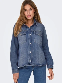 ONLELLA Denimskjorte