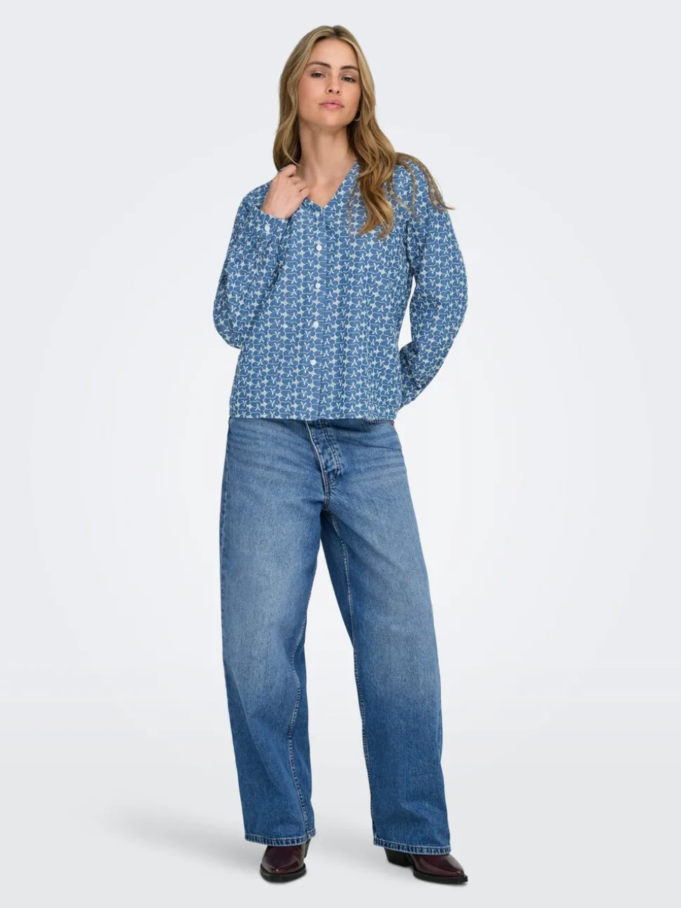 ONLELVIRA Denimskjorte