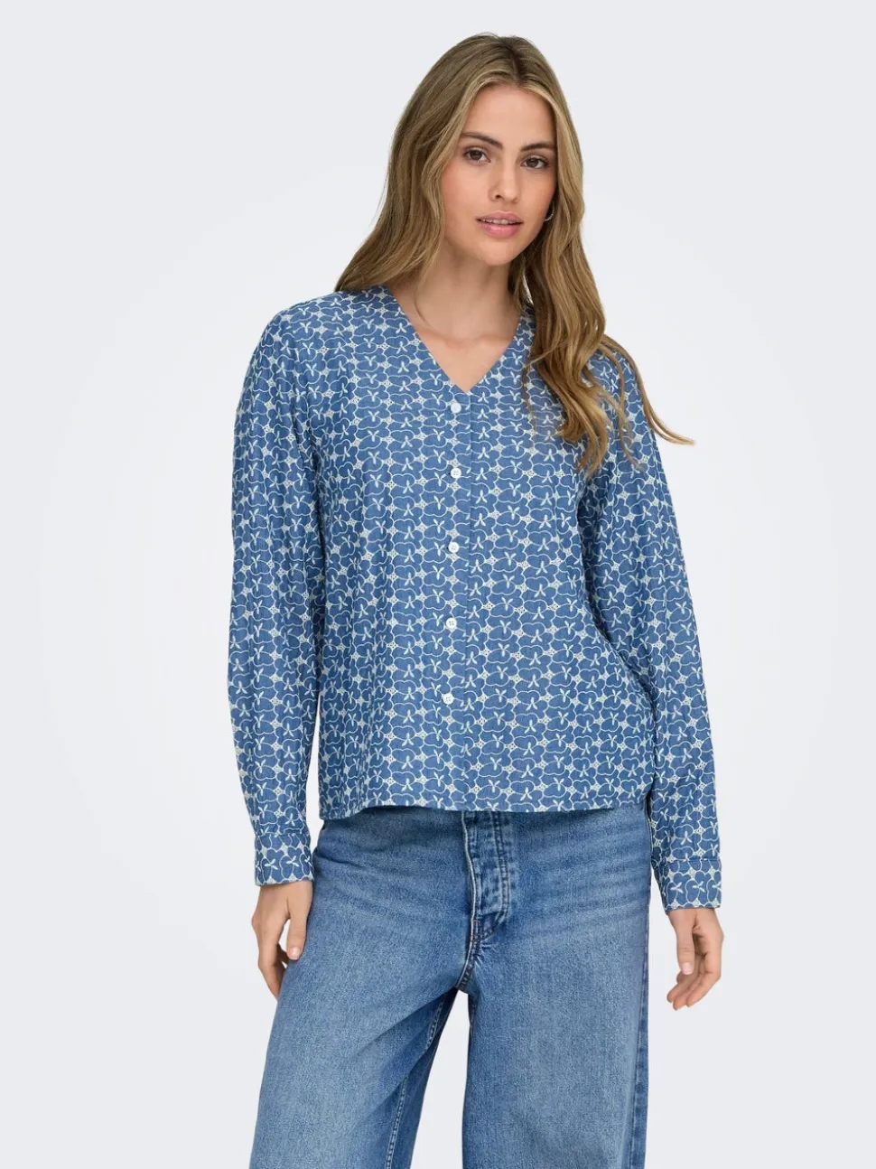 ONLELVIRA Denimskjorte