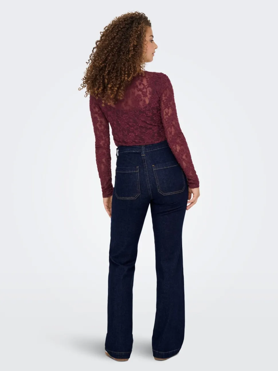 ONLEMILY Høy midje Flared Fit Jeans