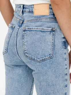 ONLEMILY Høy midje Straight Fit Ankellengde Jeans