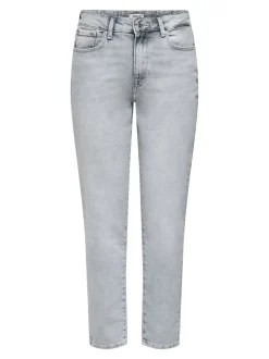 ONLEMILY Høy midje Straight Fit Ankellengde Jeans
