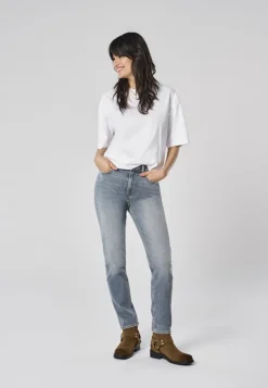 ONLEMILY Høy midje Straight Fit Ankellengde Jeans