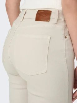 ONLEMILY Høy midje Straight Fit Ankellengde Jeans