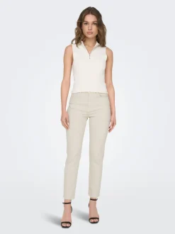ONLEMILY Høy midje Straight Fit Ankellengde Jeans