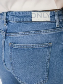 ONLEMILY Høy midje Straight Fit Ankellengde Jeans