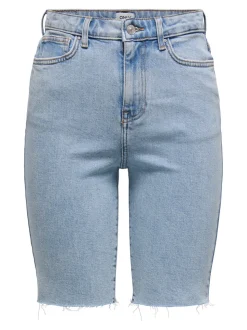 ONLEMILY Høy midje Straight Fit Denimshorts