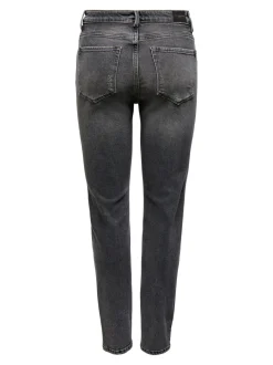 ONLEMILY Høy midje Straight Fit Ankellengde Jeans