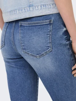 ONLEMILY-MILA Høy midje Straight Fit Ankellengde Jeans