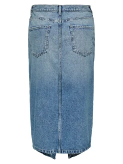 ONLENYA Denim Denimskjørt Midiskjørt