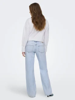 ONLEZRA Lav midje Wide Leg Fit Jeans