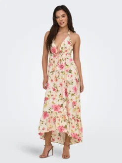 ONLFLOWER Lang kjole