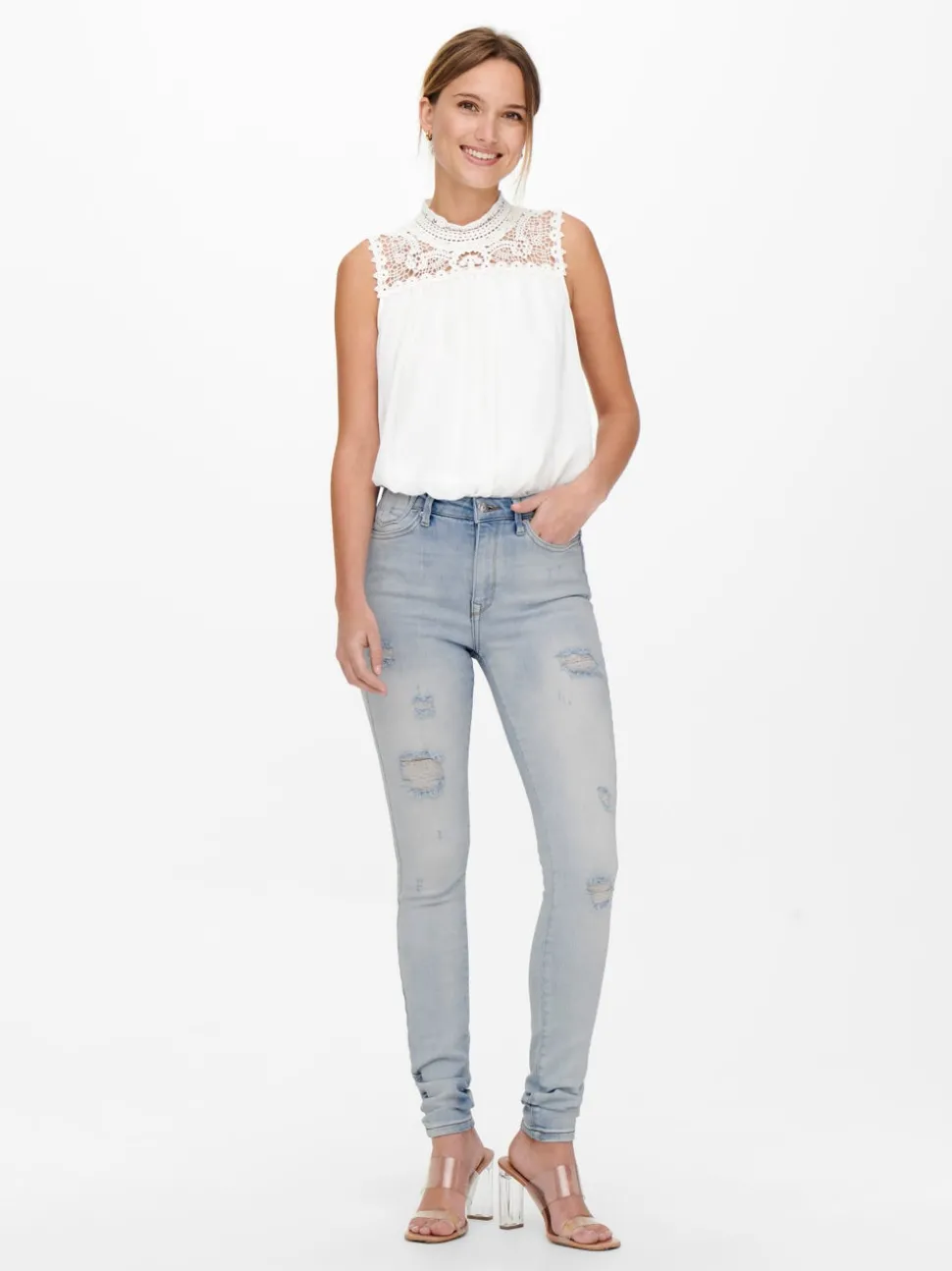 ONLFOREVER Høy midje Skinny Fit Jeans