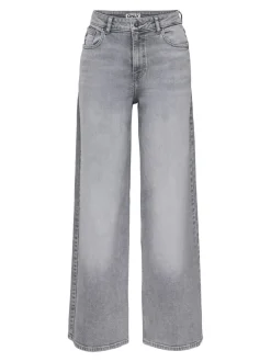 ONLFRANCESCA Middels høy midje Wide Leg Fit Jeans
