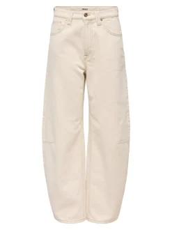 ONLFRANKIE Høy midje Barrel-passform Cropped Jeans