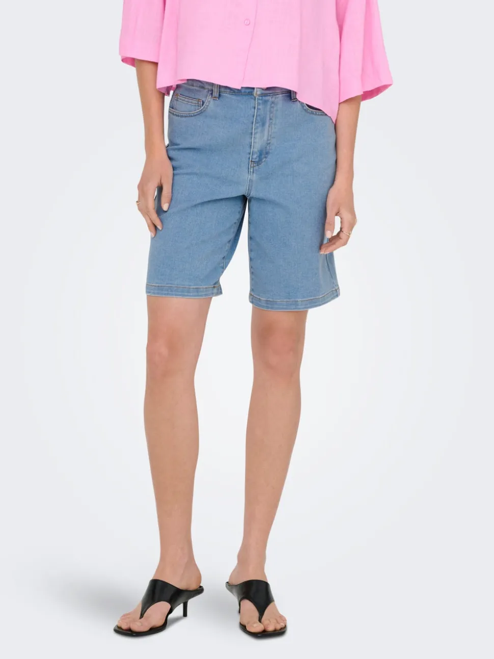 ONLFRIDA Høy midje Regular Fit Bermudashorts