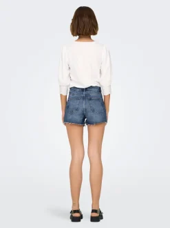 -ONLGABI Høy midje Regular Fit Denimshorts