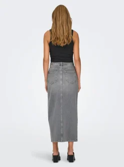 -ONLGIANNA Denim Denimskjørt Midiskjørt