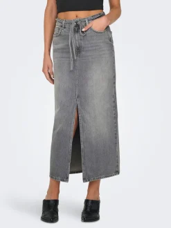 -ONLGIANNA Denim Denimskjørt Midiskjørt