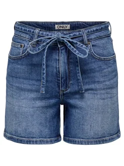 ONLGIANNA Middels høy midje Regular Fit Denimshorts