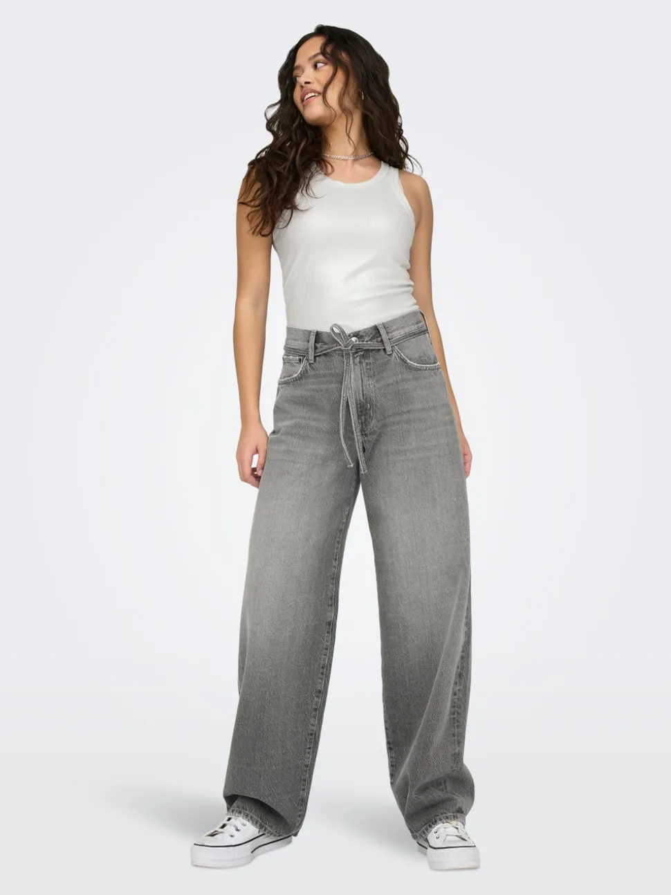 ONLGIANNA Middels høy midje Balloon Fit Jeans