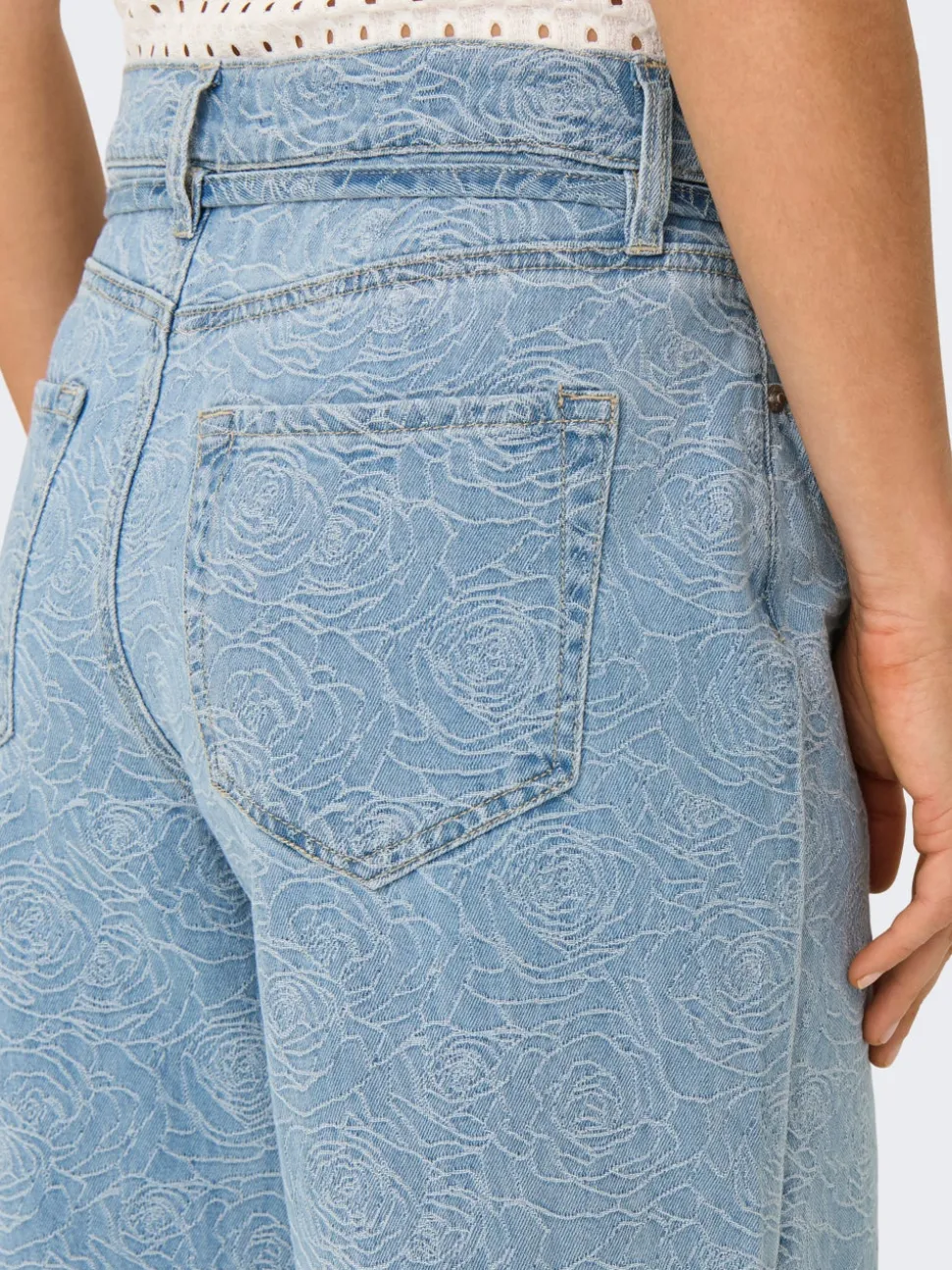 ONLGIANNA Middels høy midje Straight Fit Jeans