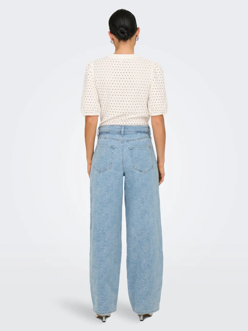 ONLGIANNA Middels høy midje Straight Fit Jeans