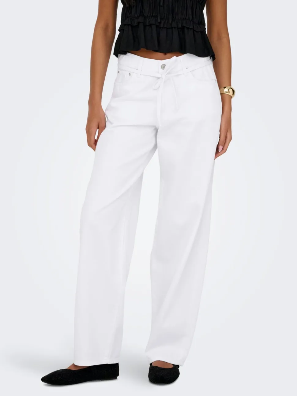 ONLGIANNA Middels høy midje Balloon Fit Jeans
