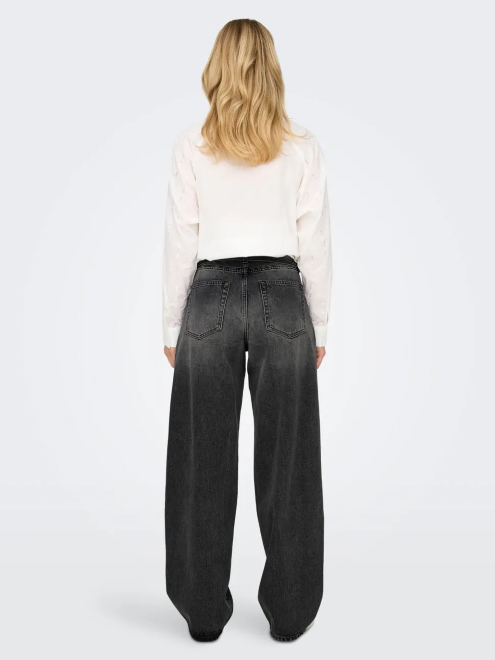 ONLGIANNA Middels høy midje Balloon Fit Jeans