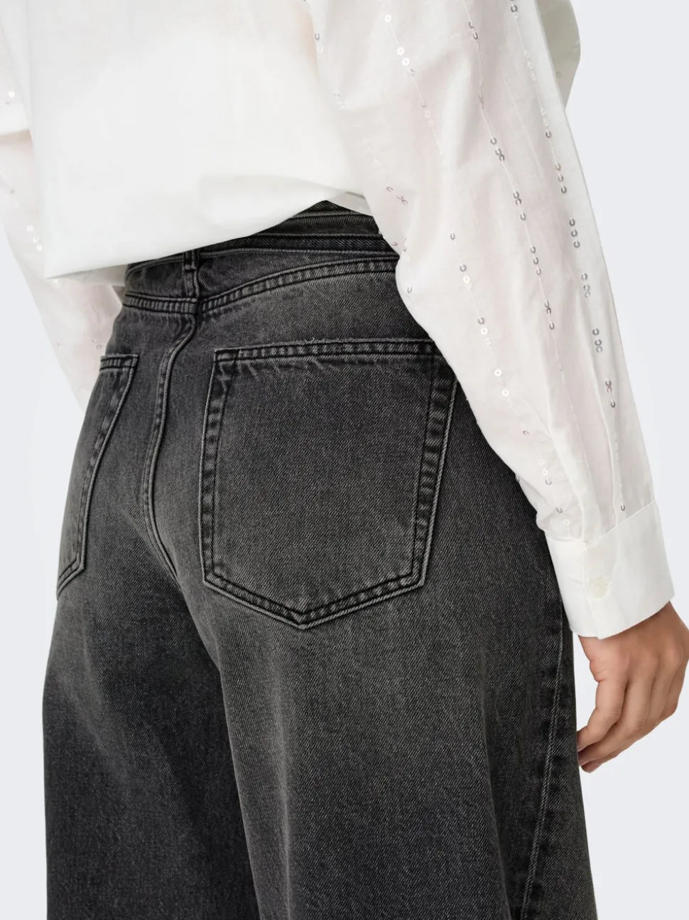 ONLGIANNA Middels høy midje Balloon Fit Jeans
