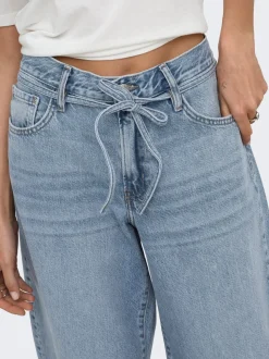 ONLGIANNA Middels høy midje Straight Fit Jeans