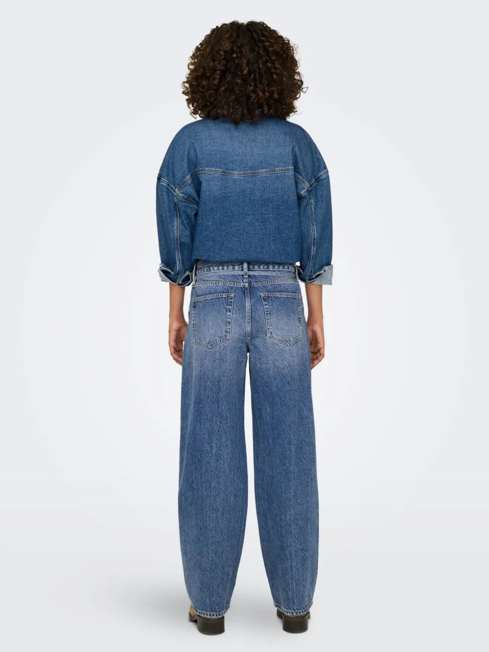 ONLGIANNA Middels høy midje Balloon Fit Jeans