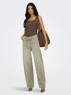 ONLGIANNA Middels høy midje Straight Fit Jeans