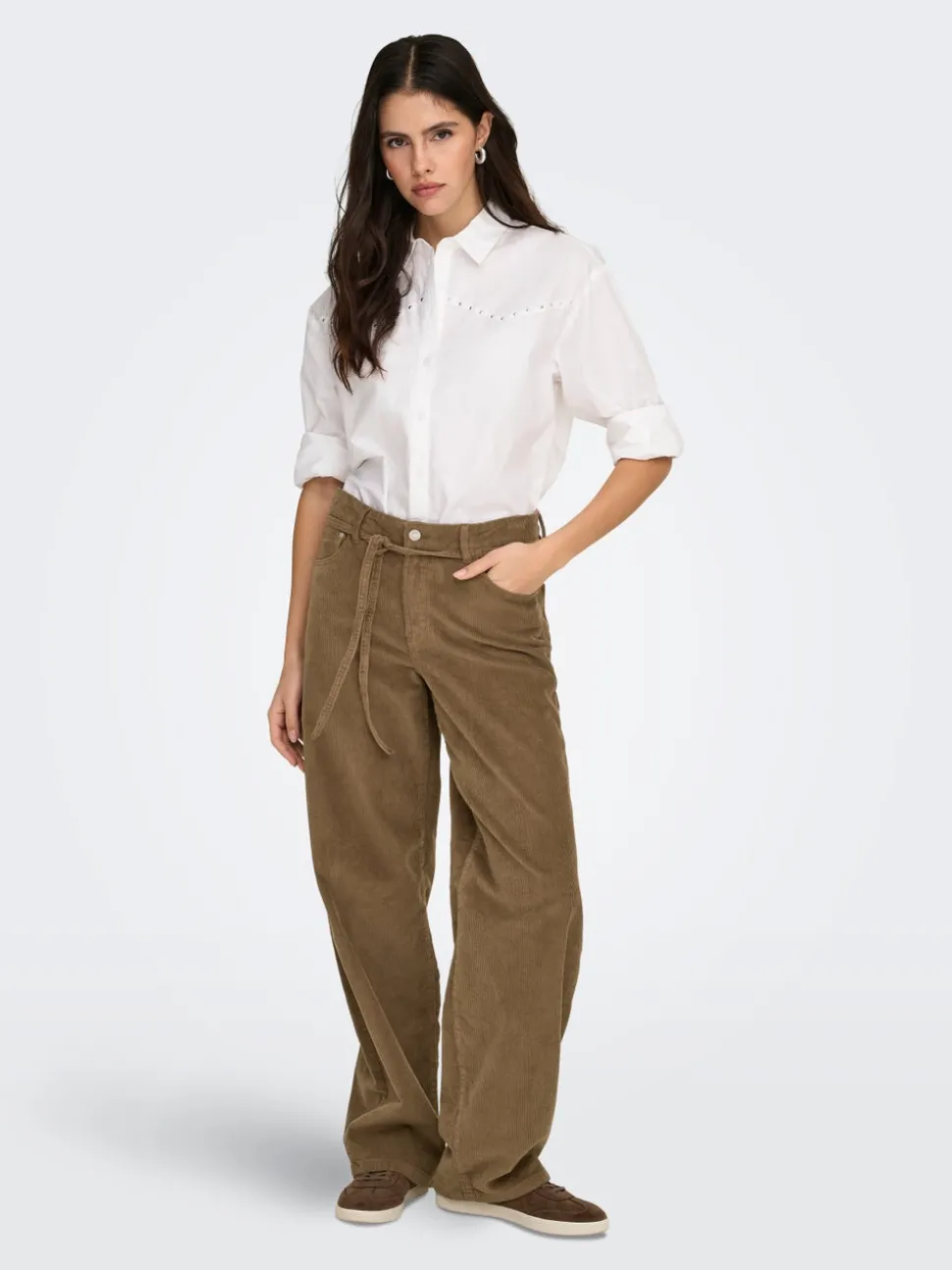 ONLGIANNA-GLOBAL Straight Fit Bukser
