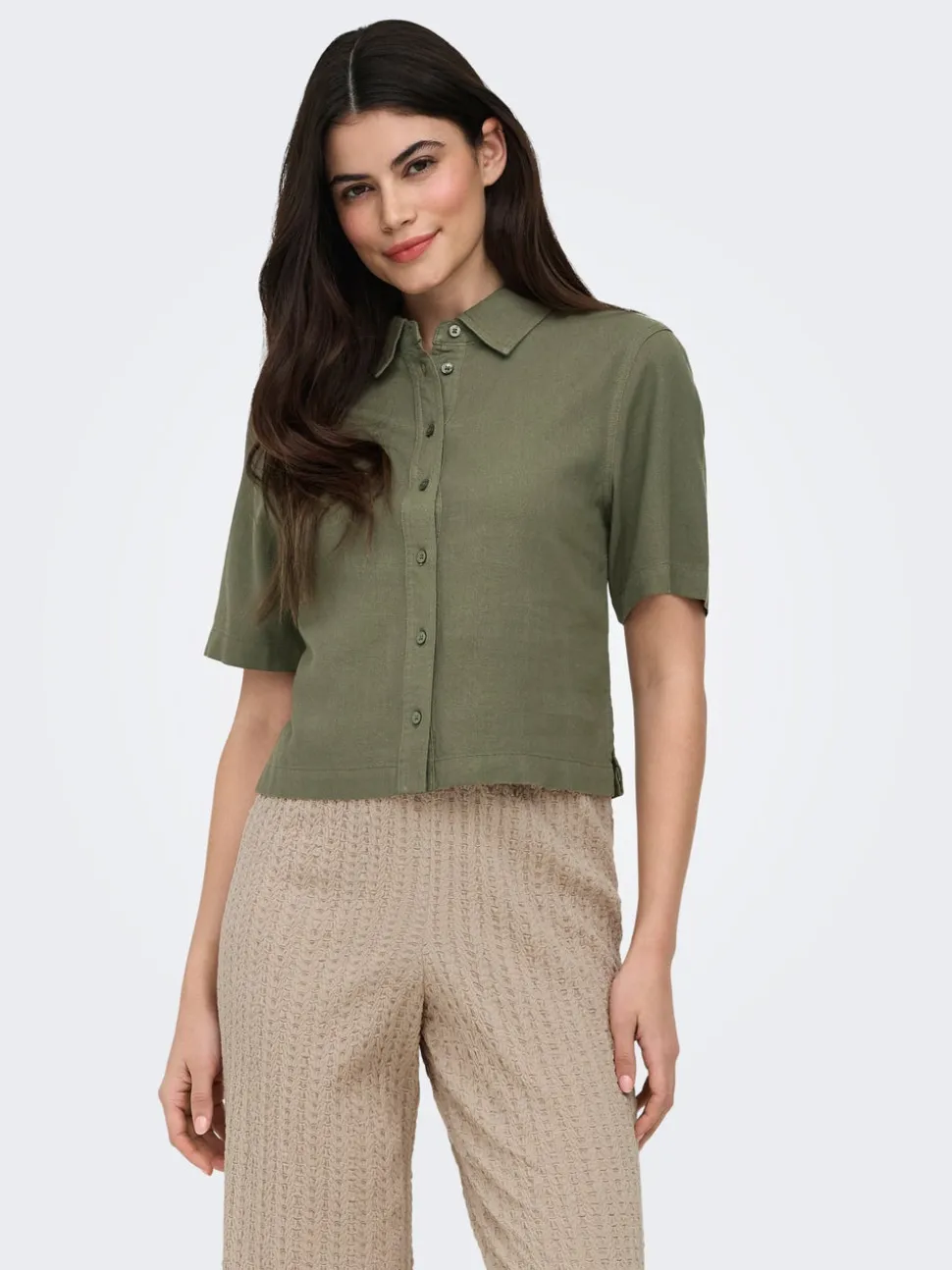 ONLGOA Lin Skjorte