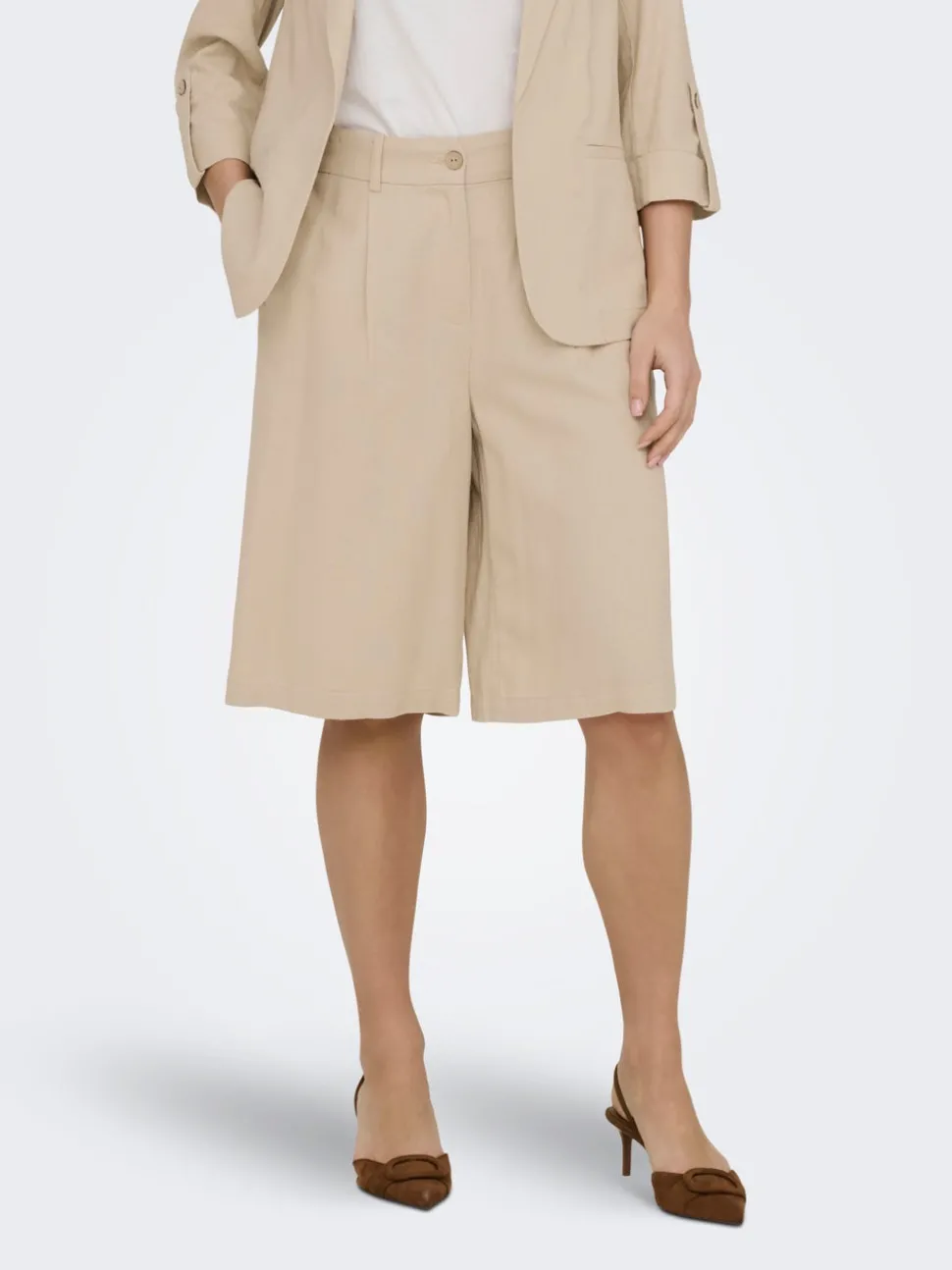 ONLGOA Loose fit Lin Shorts