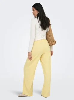 ONLGOA Straight Fit Lin Bukser