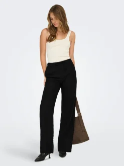 ONLGOA Straight Fit Lin Bukser